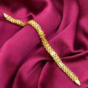 กำไลข้อมือชุบทองไมโคร 14K 18K 24K สำหรับผู้ชาย ขายส่ง ทำจากทองเหลือง เครื่องประดับแฟชั่น กำไลแบบจูบิลี่ - Product Image 1