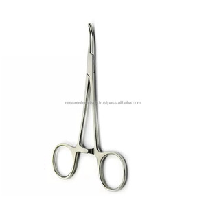 คีมหนีบหลอดเลือดโคเชอร์แบบโค้ง ทำจากเหล็กกล้าไร้สนิม ขนาด 6 นิ้ว อุปกรณ์ผ่าตัดทั่วไป - Product Image 3