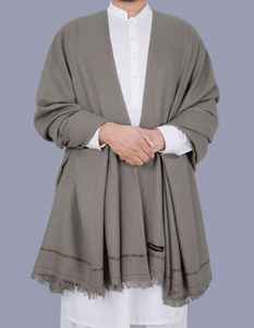 <b>Men</b> Winter Traditional Wool <b>Shawl</b> Soft Warm Solid Breathable 300g Formal Daily Wrap - Product Image 3