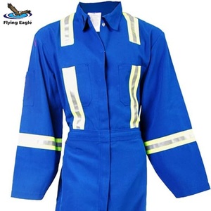 Combinaison de travail industrielle en coton durable, respirante et protectrice pour l'usine - Product Image 6