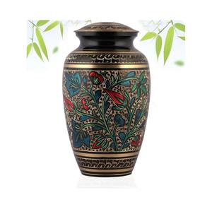 Urna de Cremación de Metal con Acabado Clásico para Cenizas, con Diseño Decorativo y Material Duradero para Homenaje - Product Image 3