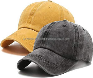 หมวกเบสบอลผ้าฝ้าย5แผงสำหรับผู้ชาย, ปรับแต่งได้ปรับแต่งได้หมวกติดด้านหลังโค้ง - Product Image 4