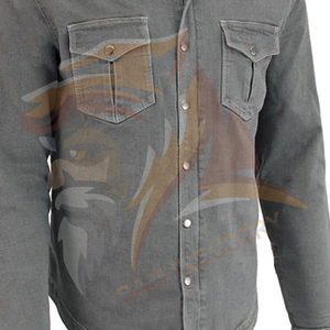 Fully Customized Men's Winter Streetwear <b>Denim</b> Jeans <b>Jacket</b> High Quality Waterproof & Breathable Wholesale Price - Product Image 5