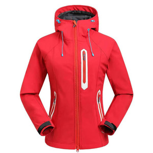 Chaqueta de Esquí y Snowboard para Mujer, Impermeable, Cortavientos, Morado, Negro, Rojo, Naranja, Azul, Blanco, Forro Polar, con Capucha, Softshell - Product Image 6