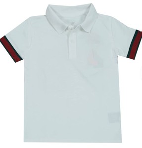 Polo décontracté pour enfants en tissu tricoté respirant à manches courtes, look tendance, idéal pour les activités sportives, les loisirs en plein air ou le quotidien - Product Image 1