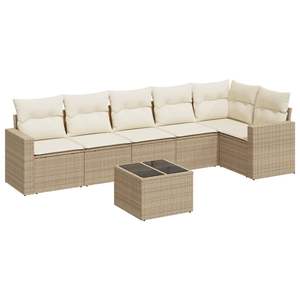 Set Divano da Giardino Beige - Product Image 2