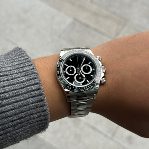 Reloj mecánico de buceo de 40 mm con personalización de fábrica VS FC, movimiento 4131, resistente al agua hasta 100 m, reloj de regalo, reloj de acero inoxidable 904L - Product Image 1