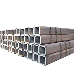 Tubo cuadrado de acero dulce, sección hueca de acero al carbono, tubo metálico estructural para construcción - Product Image 3