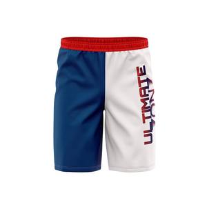 Ensemble de maillots de basket-ball rouge, blanc et bleu, impression par sublimation, polyester respirant, uniforme unisexe pour adultes - Product Image 2