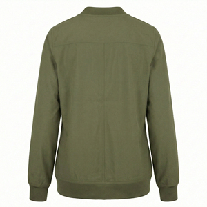 Blouse médicale style bomber personnalisée à prix de gros, uniforme d'infirmière ajusté avec porte-badge, blouses de travail pour infirmières - Product Image 3