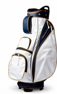 Sac de golf léger pour hommes, ergonomique, pour joueurs qui se déplacent à pied, avec base renforcée et compartiment supérieur pour clubs - Product Image 6
