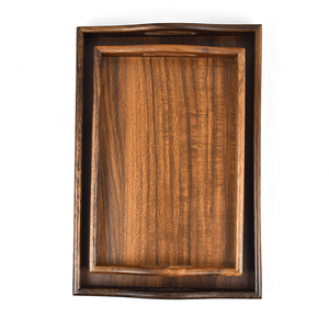 Wholesale <b>Small</b> Breakfast <b>Tray</b> Set Unique Food Wood Serving Platter Bandejas De Madera Dessert Food Wood Serving <b>Tray</b> - Product Image 5