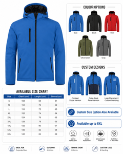 Custom Logo <b>Waterproof</b> Softshell <b>Jacket</b> Men Women Hooded Windproof Outdoor Sports Unisex <b>Red</b> <b>Jackets</b> - Product Image 2
