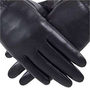 Nouveaux gants en cuir de mouton style 2026 avec doublure chaude, compatibles écran tactile, pour usage extérieur, vente en gros, gants d'hiver tendance - Product Image 4