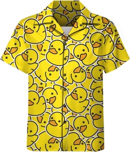 Camisa playera de manga corta para hombre, con estampado tropical, informal, con botones, para verano, vacaciones, colorida, ligera, para nadar en la playa - Product Image 6