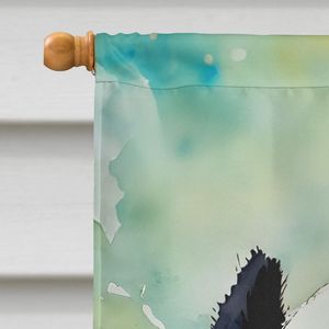 Grand Poteau de Manchon de Porche Multicolore Décoratif Bannière de Cour Illustration Panda Maison Drapeau Tenture Murale Fait Polyester Divers Maison - Product Image 3