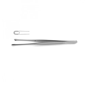 Pince à agrafes manuelle russe en acier inoxydable allemand à dents rondes pour la peau, vente en gros - Product Image 4