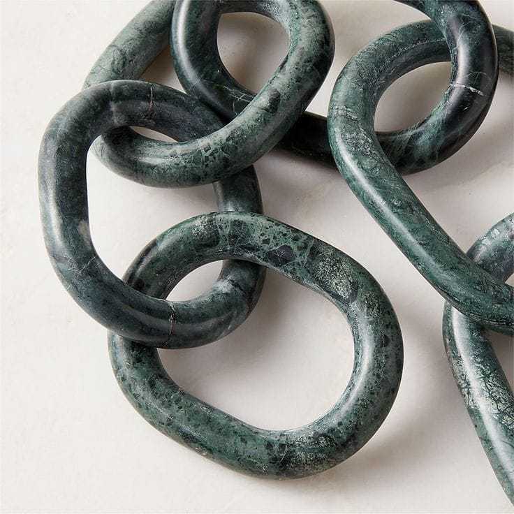 Home Decor Resin Chain Links Interior Wall Hanging Room Aesthetic Eco-Friendly Handmade Luxury Design Christmas Ramadan Diwali · image 1
