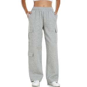 2024 meilleure vente pantalons de survêtement d'hiver pour femmes respirant Yoga Jogger avec pantalon de sport évacuant la transpiration avant plat pour Jogging - Product Image 1