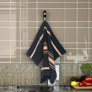 Serviettes de cuisine 100% coton de haute qualité à motif rayé de qualité supérieure Techniques tissées à séchage rapide pour une utilisation en cuisine - Product Image 6