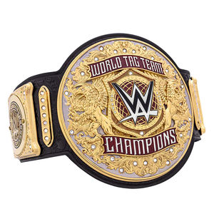 Ceintures de championnat de lutte en équipe du monde, poids lourds, logos personnalisés, taille adulte, ceintures en zinc - Product Image 6