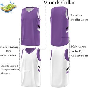 Maillot de basketball athlétique personnalisé pour hommes – Respirant, sans manches, en maille, idéal pour les équipes d'entraînement - Product Image 6