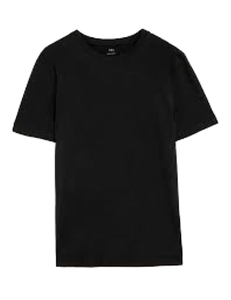 Camiseta Oversize de Algodón para Hombre, Unisex, Manga Corta, Cuello Redondo, Color Liso Básico, Ajuste Holgado, 100% Algodón, Lisa - Product Image 2