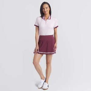 Vente en gros de polos 100% polyester personnalisables, t-shirts personnalisés pour femmes, polos de golf brodés sur mesure, polos en coton pour femmes - Product Image 1