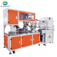 Machine entièrement automatique de regroupement, d'enroulement et de ligature de fils, avec testeur intégré
