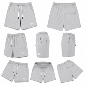 Pantalones Cortos Casuales de Verano para Hombre, Transpirables, Ligeros, de Secado Rápido, con Cordón Ajustable y Marca Personalizada - Product Image 6