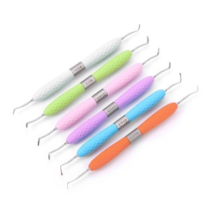 Kit de Instrumentos Quirúrgicos BAFA para Restauración Dental, Juego de Cinceles para Esmalte, Cuchara Excavadora, Recortador de Borde Gingival - Product Image 5