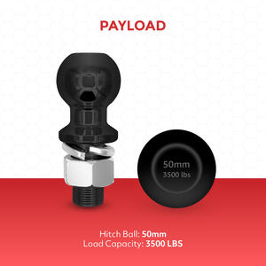 Bola de enganche de remolque Premium Roadpower que ofrece un uso sin esfuerzo y un rendimiento de alta resistencia perfecto para todo tipo de necesidades de remolque - Product Image 2