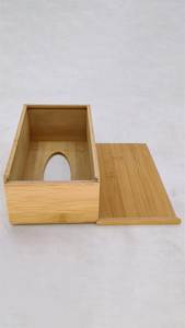 Boîte à mouchoirs en bois de qualité supérieure avec un design naturel élégant pour la décoration de la maison, la table de restaurant et la décoration de bureau - Product Image 6