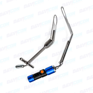 Écarteur osseux chirurgical orthopédique Fukuda pour exposition de la cavité glénoïde, instruments d'arthroplastie de l'épaule en acier inoxydable allemand - Product Image 2