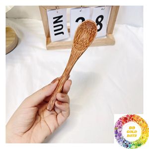 Cucharas de Madera de Coco Natural, Suministro de Fábrica para Distribuidores, Cadenas de Tiendas Minoristas, Tiendas de Regalos, Restaurantes y Compradores Internacionales - Product Image 5