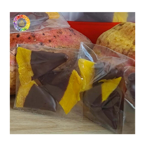 Mangue séchée moelleuse enrobée de chocolat, saveur mangue douce, enrobage chocolaté riche, mangue séchée moelleuse enrobée de chocolat de qualité supérieure - Product Image 3