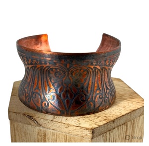 2025 Export quality bracelet jewelry Women <b>Bangle</b> 6.5 inch June <b>Copper</b> Jewelry Stylish Christmas Designer Bulk order jewelry - Product Image 3