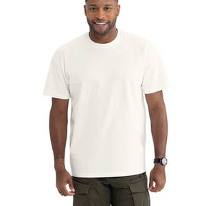 Camisetas de Cuello Redondo, Manga Corta, Estilo Ajustado, Mezcla de Algodón Suave, Color Cómodo, 60% Algodón, 40% Poliéster, Tejido Jersey - Product Image 4