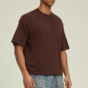 Camisetas de algodón para hombre, corte holgado, en stock, estilo vintage, con impresión gráfica personalizada, camisetas cortas para hombre en venta al por mayor. - Product Image 6