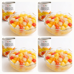 Delicious Top Notch Quality Best Selling Special Offer Factory In Vietnam Mixed Fruit Cocktail in Syrup In Bulk - Product Image 1