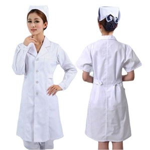 Conjunto de Uniforme Médico Rosa de Algodón para Mujer, Blusa de Manga Corta y Pantalones, Uniformes de Hospital para Personal Médico con Presilla para Estetoscopio y Detección de Agujas - Product Image 4