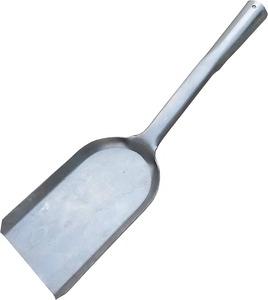 Cepillo para limpiar chimeneas con mango largo de metal, pala negra mate, herramienta para el hogar y jardín, pala decorativa hecha a mano con diseño vintage - Product Image 4