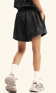 2024 Custom 350g High Quality Women's Fitness Workout Breathable <b>Shorts</b> Casual Acid Wash Women Jogger Sport <b>Shorts</b> - Product Image 3