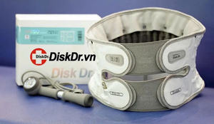 Ceinture de protection lombaire confortable, gonflable et respirante en coton, avec fonction de traction et de massage pour soulager la douleur – Direct Usine - Product Image 2