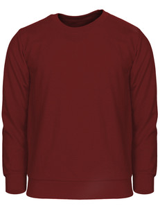 Wholesale Men's Cotton-polyester Plain Dyed <b>Sweatshirt</b> Windproof Custom Crew <b>Sweatshirts</b> With OEM Service Available - Product Image 4