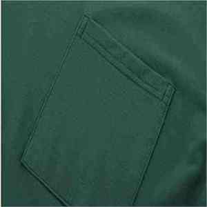 OEM Service Men's Summer Casual Solid Terry Two-Piece Breathable Cotton T-Shirt Shorts <b>Set</b> - Product Image 3