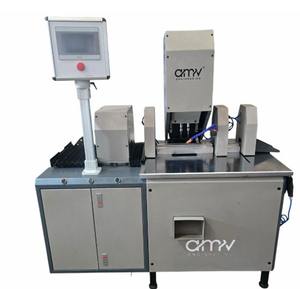 Máquina automática y duradera para fabricar bisagras con alimentación automática para la producción de bisagras metálicas para puertas y ventanas, equipo industrial. - Product Image 2