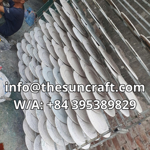 Luminous Mother of Pearl Placemat Hand Polished Shell Charger for Festive Holidays and Glamorous Catering - Product Image 5