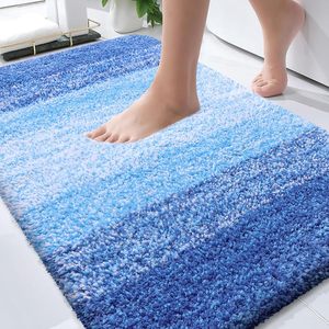 Alfombra de Baño de Microfibra de 17"x24" Súper Absorbente Antideslizante, Alfombra de Baño Gruesa y Afelpada, Lavable, para Hotel - Product Image 1