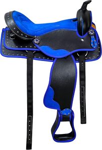 Silla de Montar Inglesa de Cuero Natural Suave de Primera Calidad, Hecha a Medida para Doma Clásica, Carreras de Barriles y Paseos a Caballo - Product Image 5